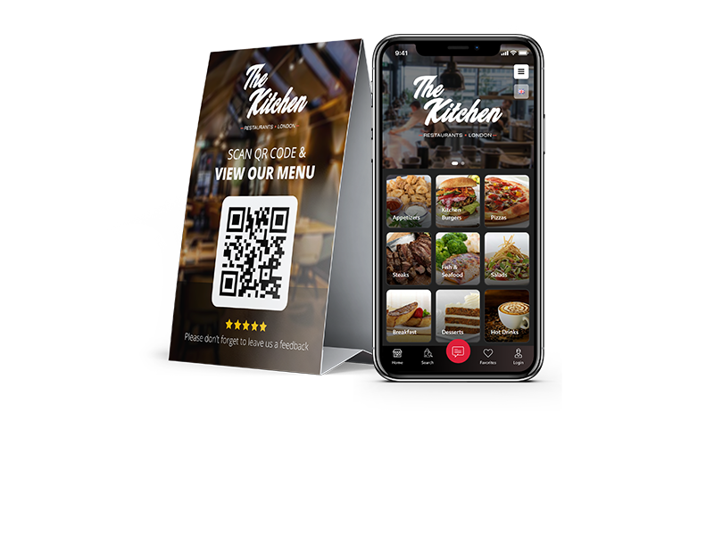 Demo for E-Menu and Dine-in Ordering