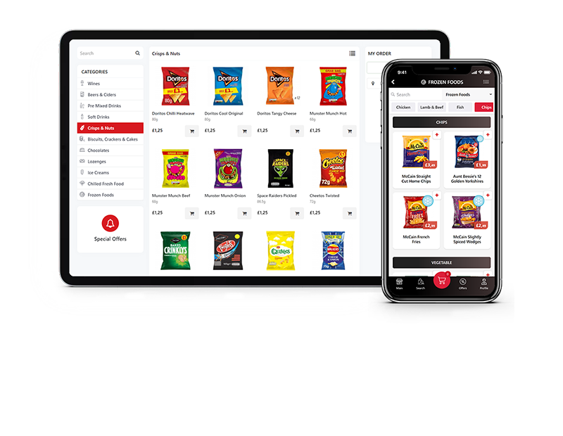 Online Ordering Demo for Markets and Groceries